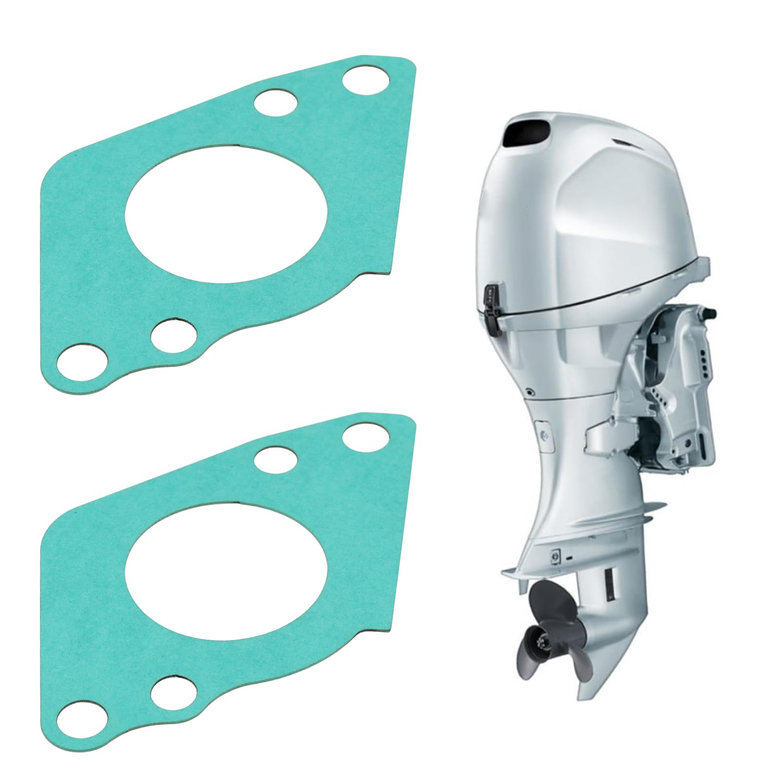 Micro Traders 2X Carburettor Gasket Compatible with Honda 40HP
